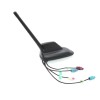 Antena Shark Radio GPS DAB GSM VW Golf 6 Touran Polo Tiguan Octavia 2 Superb Sharan Negru
