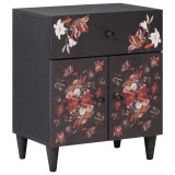 vidaXL Noptieră Multicolour 50 x 33 x 60 cm Lemn de mango solid 4018711