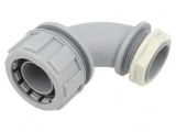 Conectori &icirc;n unghi 90&deg; filet metric exterior nerotativ