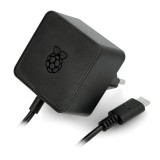 Cumpara ieftin Sursa de alimentare oficiala Raspberry Pi 4, USB-C, 5.1V 3A, 15.3W, EU, Neagra