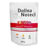 Cumpara ieftin Dolina Noteci Premium Junior Rich In Beef Hearts 300 g
