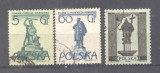 Poland 1955 Anniversaries, used AE.307, Stampilat