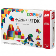 Magna-Tiles Solid Colors set magnetic - 48 piese foto