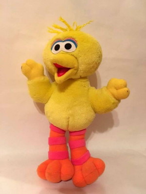 Jucarie de plus, Big Bird din Muppets Show Sesame Street, 25 cm foto