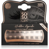 Cumpara ieftin SOSU Cosmetics Hidden Agenda Undetectable Lashes pachet cu gene fără noduri autoadezive 10 mm