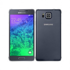 Resigilat Telefon Samsung Galaxy Alpha 32GB Negru foto