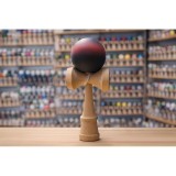 Cumpara ieftin Kendama din lemn, 18cm, bila multicolora, vopsea cauciucata mata - DKEND3005