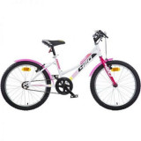 Bicicleta copii Dino Bikes 20&#039; MTB fete Sport alb