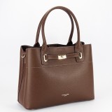 Geanta mare maro ciocolatiu David Jones CM7744 12