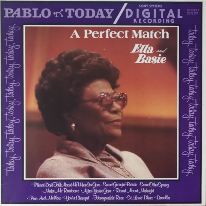 Ella And Basie &ndash; A Perfect Match LP, Germany , 1980, stare excelenta (VG+)