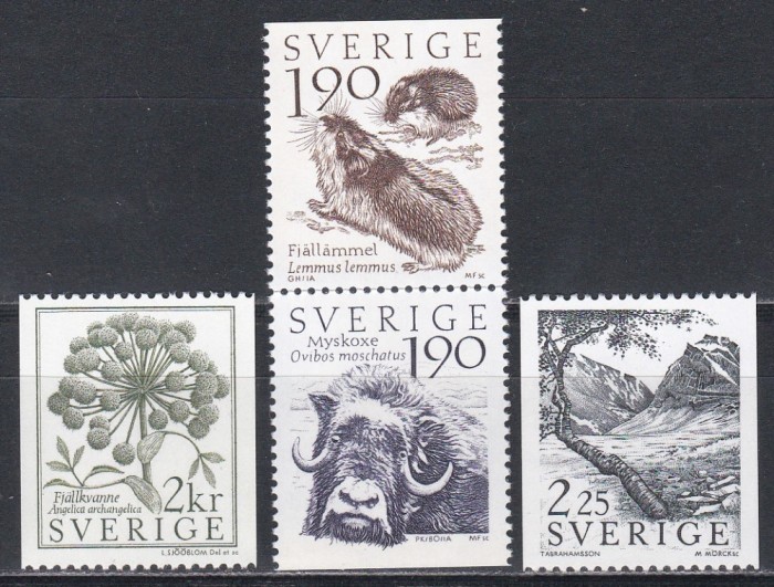Suedia 1984 - Lumea Muntelui, MNH