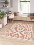 Cumpara ieftin Covor Premium Belgian Model Monaco 23514-250, Marime 123 x 170 cm, Roz, Antialergic, Polipropilena, Living, Dormitor, Sufragerie, Birou