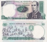 1987 (20 X), 20 Bol&iacute;vares (P-71a) - Venezuela - stare UNC