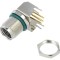 Conector PCB M8 6P 90&deg; IP68