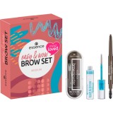 Essence easy &amp; WOW set cadou pentru spr&acirc;ncene culoare Medium