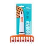 Taietor aluat Baker s Secret 19cm, rola pentru taiat aluat pizza patiserie si paste