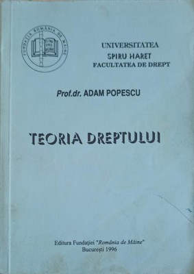 TEORIA DREPTULUI-ADAM POPESCU-210988 foto
