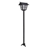 Lampa Solara Gradina Stalpi eMazing, 136cm, 666lm, 7.4W, 60 LED, Alb Rece 6000K, Autonomie 12h, Polycrystalline, ABS+PVC+Otel