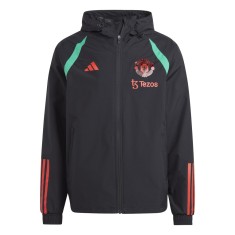 Manchester United geaca de barba?i cu gluga Condivo Allweather black - M foto