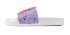 Papuci Perletti Rainbow High, pentru fete, PVC, marime 31, lila si alb