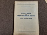 Exercitii si probleme pentru cursul de geometrie analitica OVIDIU TINO RF9/0