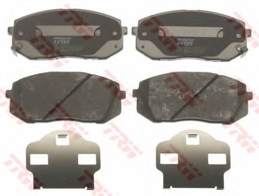 Set placute frana,frana disc KIA CARENS II (FJ) (2002 - 2006) TRW GDB3461