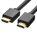 CABLU video Ugreen, &amp;quot;HD104&amp;quot; HDMI (T) la HDMI (T), rezolutie maxima 4K UHD (3840 x 2160) la 60 Hz, conectori auriti, 8m, negru &amp;quot;10178&amp;qu