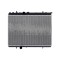 Radiator racire Peugeot 206 (2_) 04.2002-11.2012 1,6 80kw Cv Manuala Fara Ac ; 1,6 65kw Cv Automata Fara Ac/Cv Manuala Cu Ac; Benzina, 545x380x18, Af