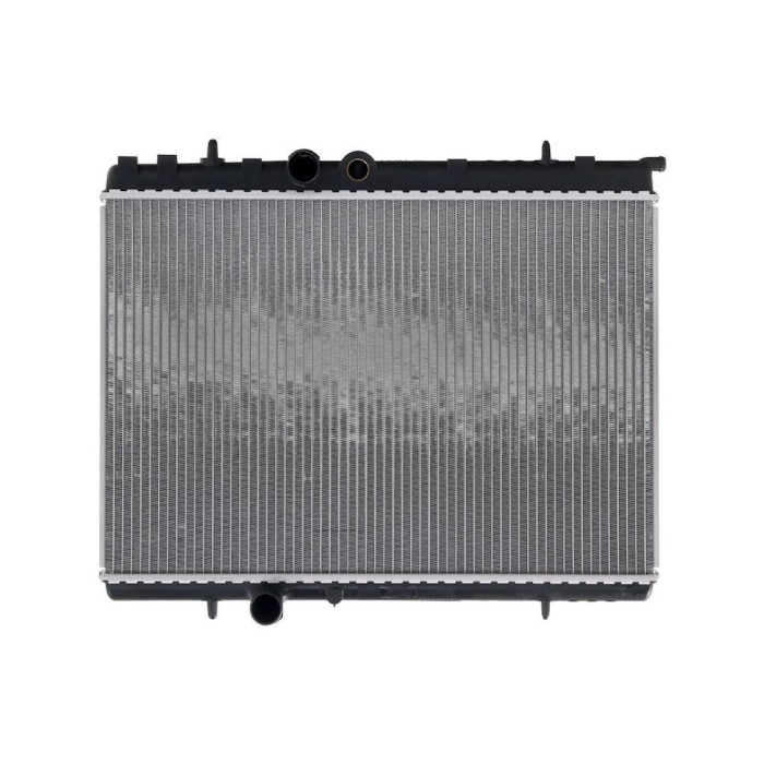 Radiator racire Peugeot 206/206+ 04.2002-2012 1,1 44kw Cv Manuala Cu Ac; 1,4 55kw Cv Automata Fara Ac/Cv Manuala Cu Ac. Benzina, 545x380x18, Cu lipir