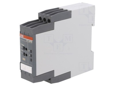Timer SPDT 24-240V AC/DC șină DIN foto