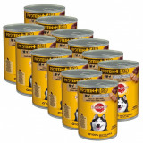 Pedigree conservă cu pui și curcan 12 x 800 g