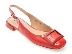 Pantofi GRYXX rosii, 63003, din piele naturala lacuita