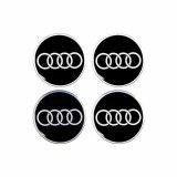 Audi F1 set abțibilduri 4 pcs 3D logo 2026 - Průměr 4,8 cm