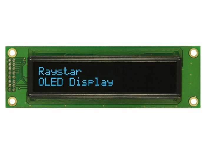 Display OLED alfanumeric 20x2 albastru