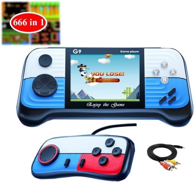 Joc de Buzunar Retro G6 cu Joystick, Acumulator si 666 de Jocuri Clasice in Memorie foto