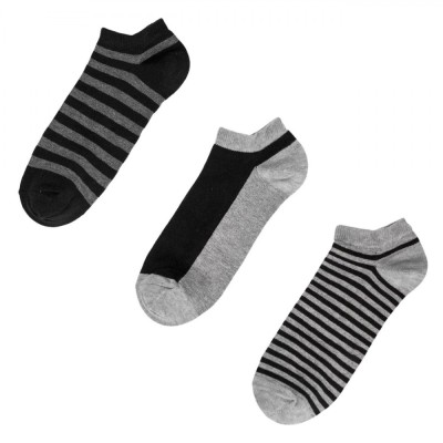 șosete Bărbați Set 3 Perechi, Scurte, Multicolor, Dungi foto