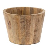 Cumpara ieftin Set 2 ghivece lemn maro 18x13 cm