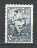 Romania.1957 50 ani rascoala taranilor-Pictura YR.210, Nestampilat