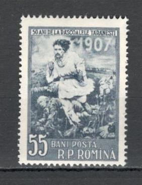 Romania.1957 50 ani rascoala taranilor-Pictura YR.210 foto