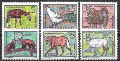 C2672 - Germania Democrata 1980 - Fauna 6v.,timbre nestampilate MNH