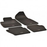 Covorase Cauciuc Auto Ford Fiesta VI (2008-2017) &amp; Fusion Facelift (2007-2012) Dedicated, Negre, Fara Miros