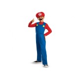 Costum carnaval Mario Classic- Nintendo pentru copii, marimea L (10 / 12 ani)