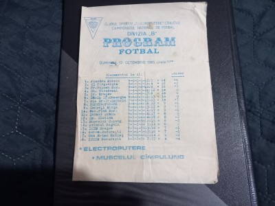 Program Electroputere Craiova - Muscelul C-lung Muscel foto