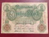 Germania 1910 - 50 mark, circulata