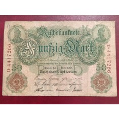 Germania 1910 - 50 mark, circulata
