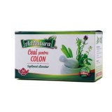 Ceai pentru colon, 20 plicuri, AdNatura