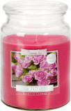 Lumanare parfumata bispol borcan premium line - rose, Stonemania Bijou