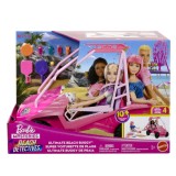 BARBIE MYSTERIES DETECTIVI PE PLAJA MASINUTA BUGGY SI ACCESORII SuperHeroes ToysZone