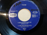 Them (Van Morisson) &ndash; Baby Please Don&rsquo;t Go (1970/Decca/RFG) - Vinil Single &#039;7/NM, Rock, decca classics
