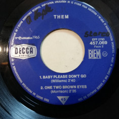 Them (Van Morisson) – Baby Please Don’t Go (1970/Decca/RFG) - Vinil Single '7/NM
